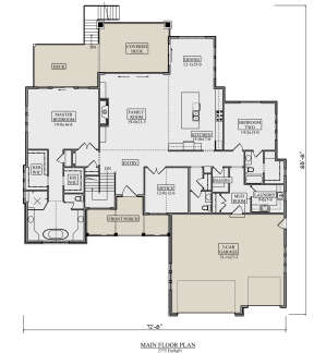 Main Floor for House Plan #5631-00137