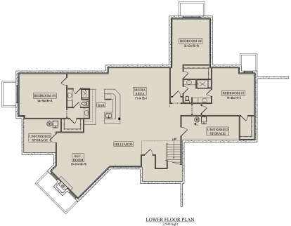 House Plan House Plan #24959 Drawing 2