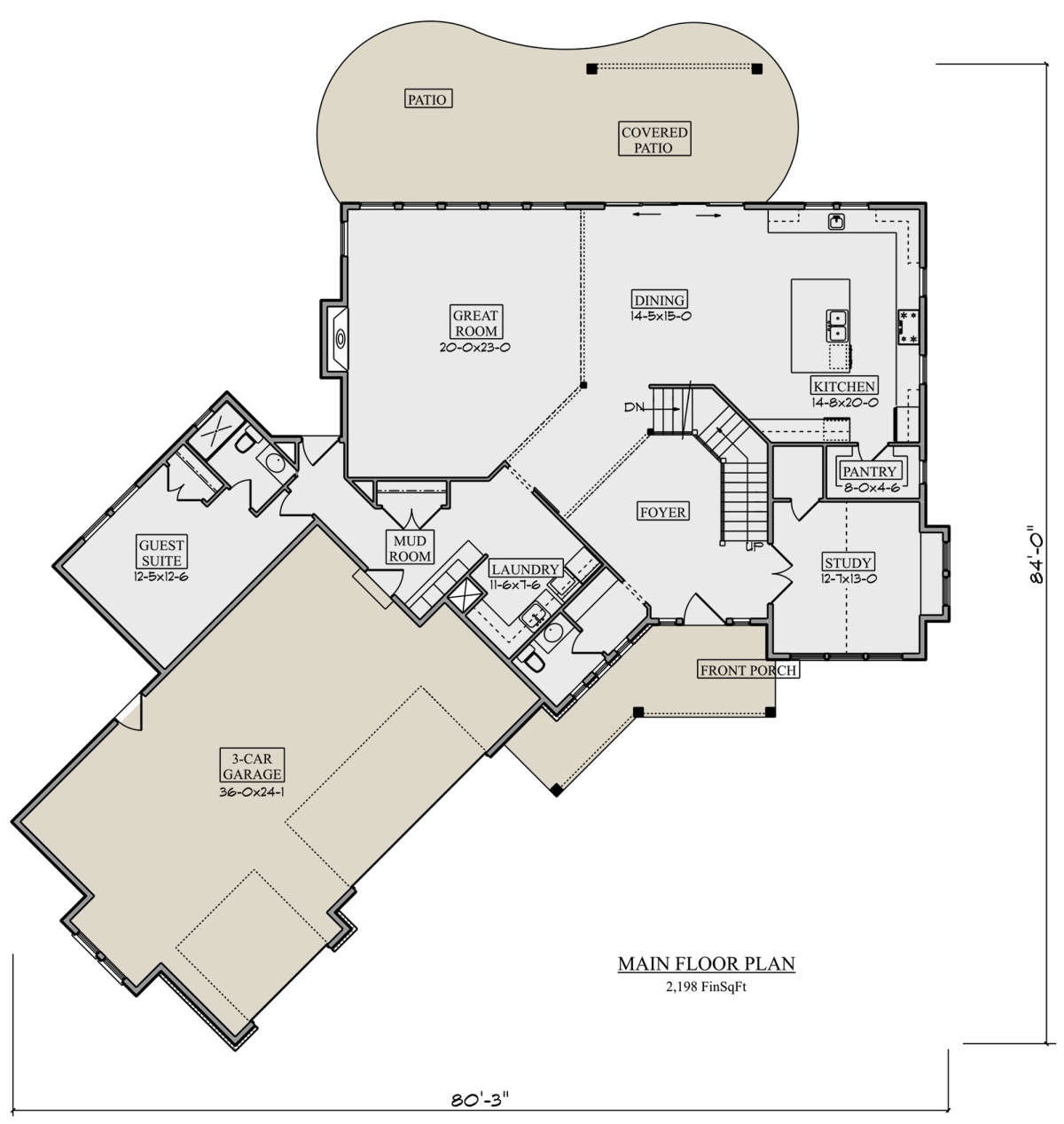 Main Floor for House Plan #5631-00141