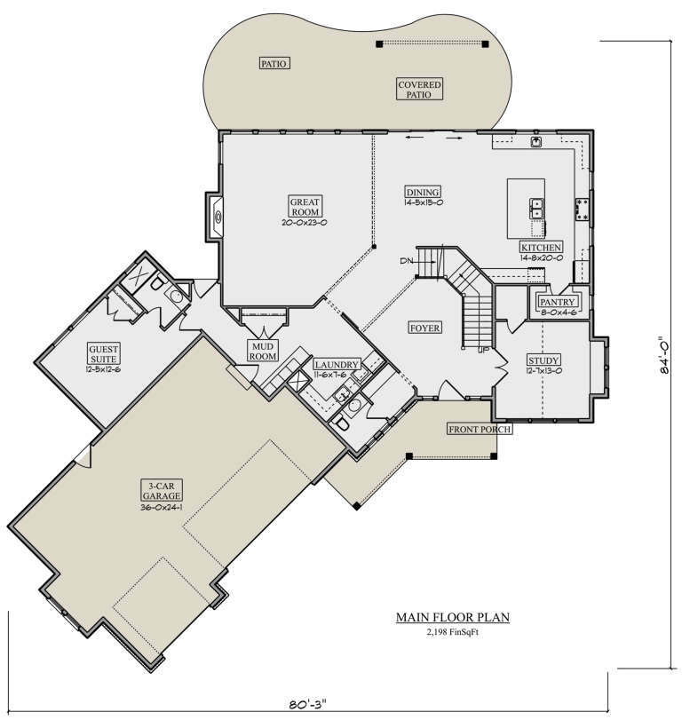 House Plan House Plan #24960 Drawing 1