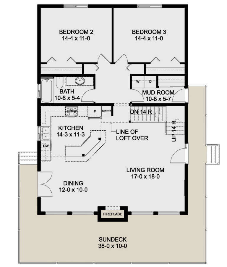 House Plan House Plan #24961 Drawing 1