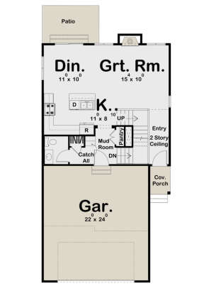 Main Floor for House Plan #963-00460