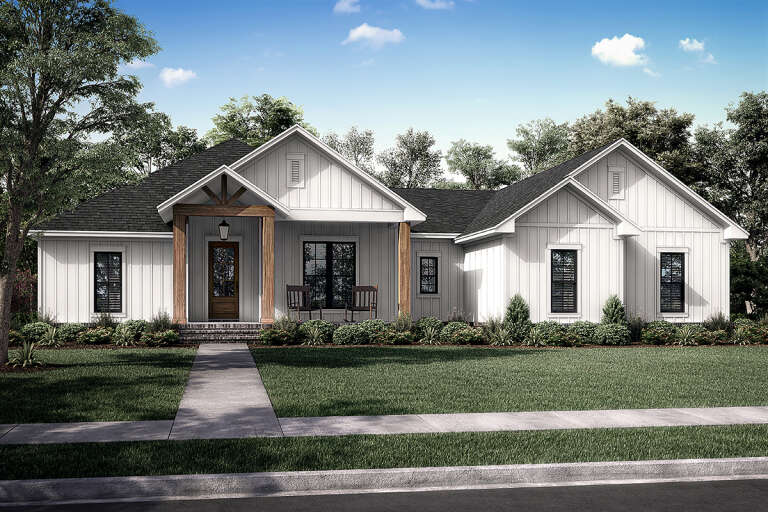House Plan House Plan #24964 Front Elevation 