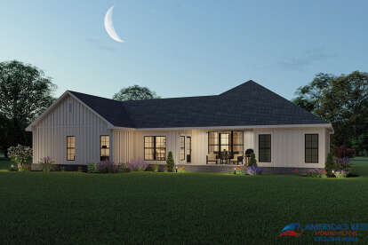 Modern Farmhouse House Plan #041-00235 Elevation Photo