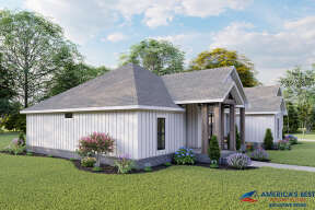 Modern Farmhouse House Plan #041-00235 Elevation Photo