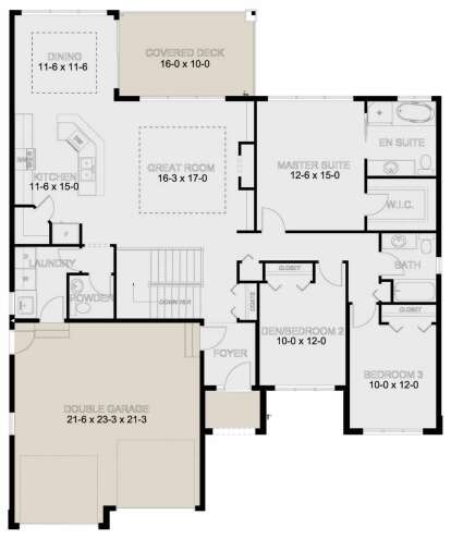 Main Floor for House Plan #2699-00009