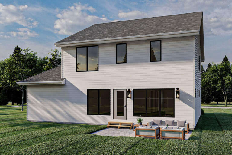 Modern Farmhouse House Plan #963-00461 Elevation Photo