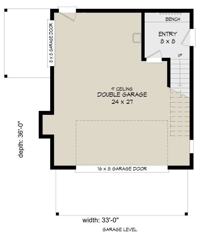 House Plan House Plan #24970 Drawing 1