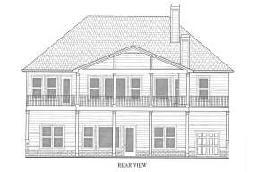 Craftsman House Plan #286-00111 Elevation Photo