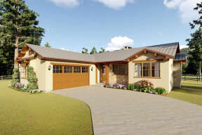 Craftsman House Plan #2699-00010 Elevation Photo