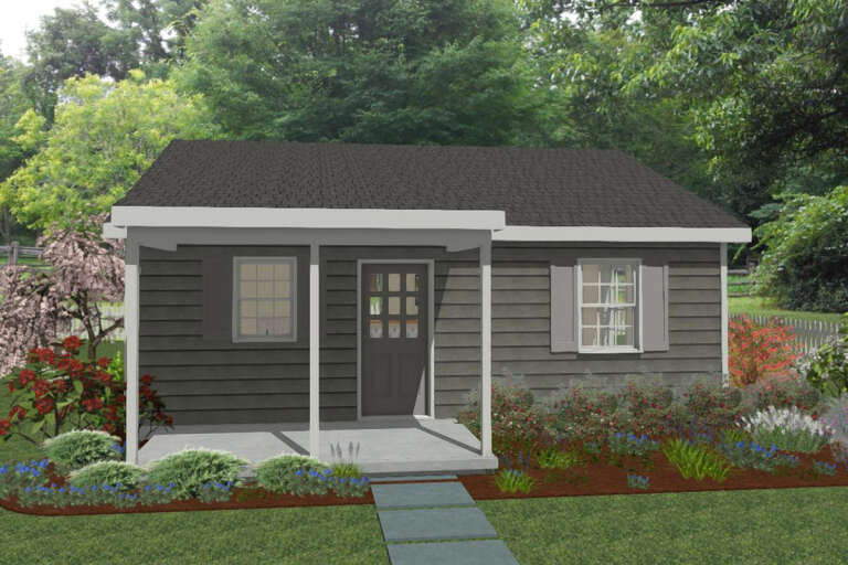 House Plan House Plan #24979 Front Elevation 