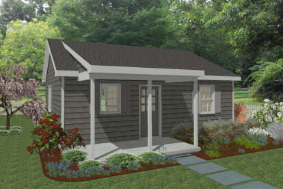 Cottage House Plan #1502-00019 Elevation Photo