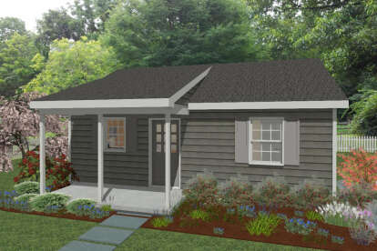 Cottage House Plan #1502-00019 Elevation Photo