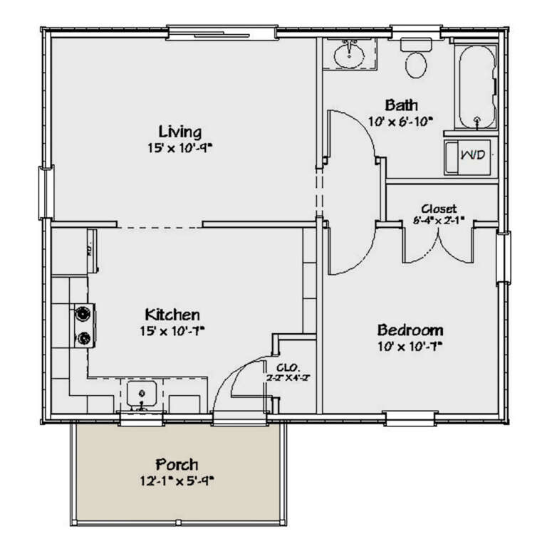 House Plan House Plan #24979 Drawing 1