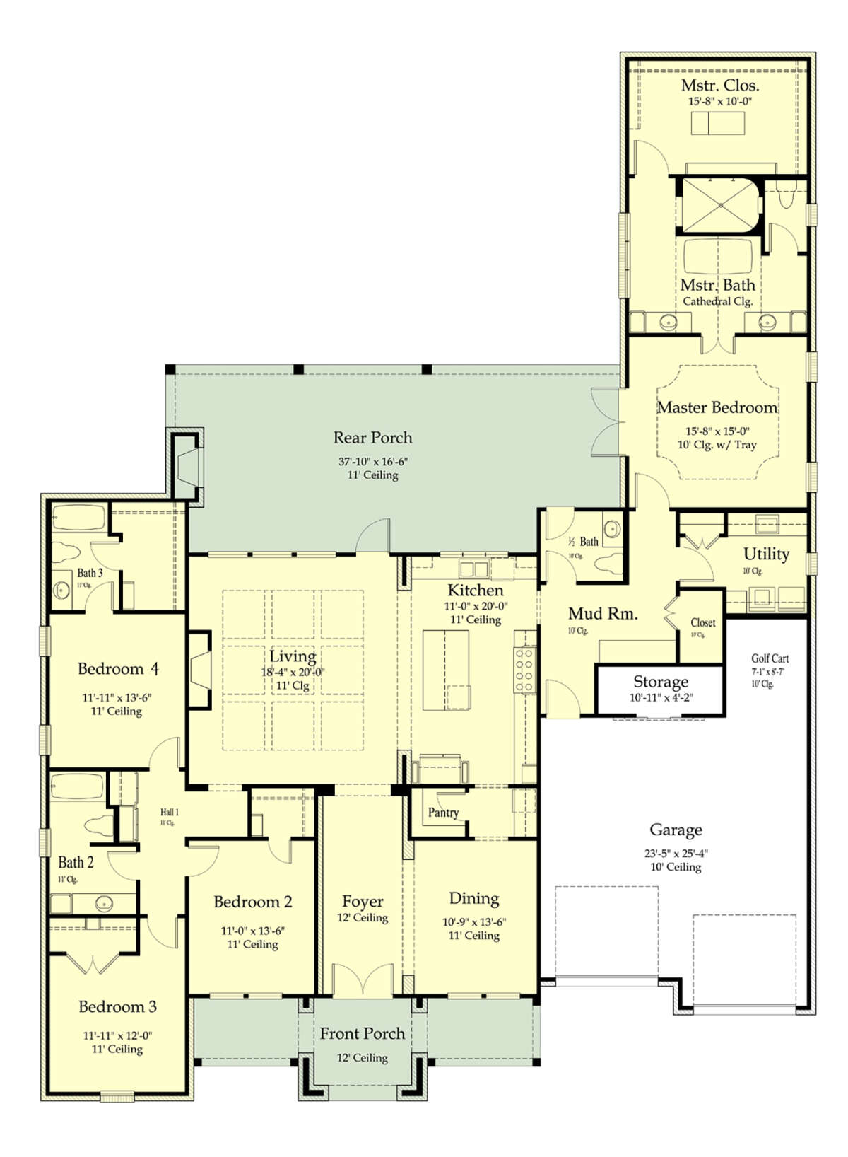 Main Floor for House Plan #7516-00055