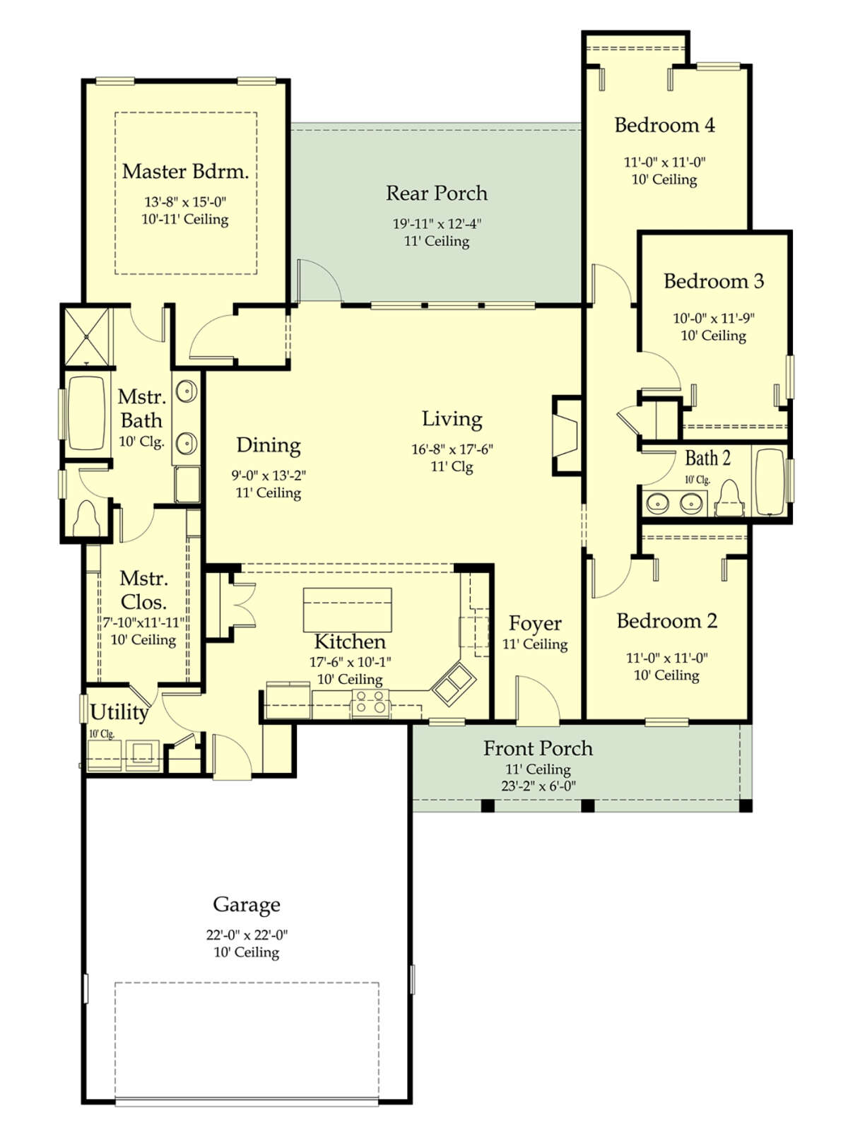 Main Floor for House Plan #7516-00056