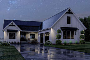 Modern Farmhouse House Plan #963-00462 Elevation Photo