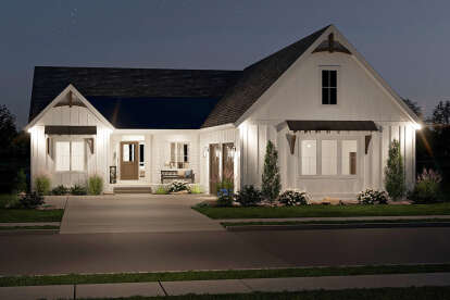 Modern Farmhouse House Plan #963-00462 Elevation Photo