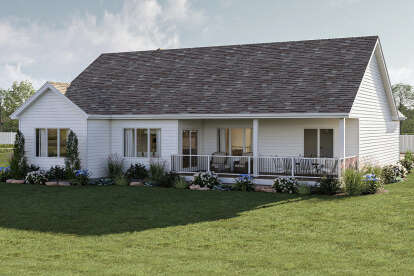 Modern Farmhouse House Plan #963-00462 Elevation Photo