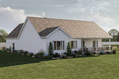 Modern Farmhouse House Plan #963-00462 Elevation Photo