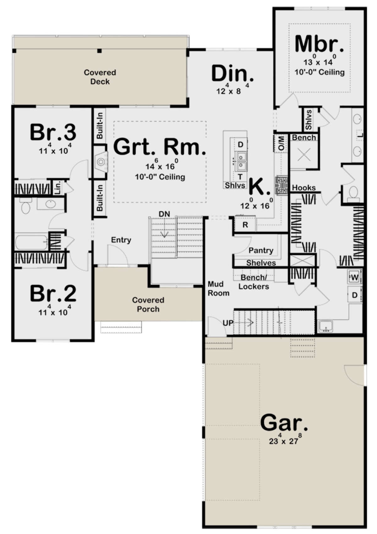 Main Floor for House Plan #963-00462