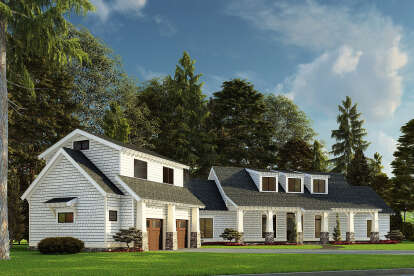 Modern Farmhouse House Plan #8318-00177 Elevation Photo