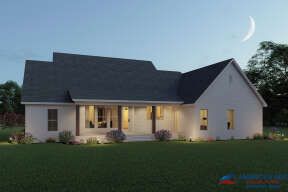Modern Farmhouse House Plan #041-00236 Elevation Photo