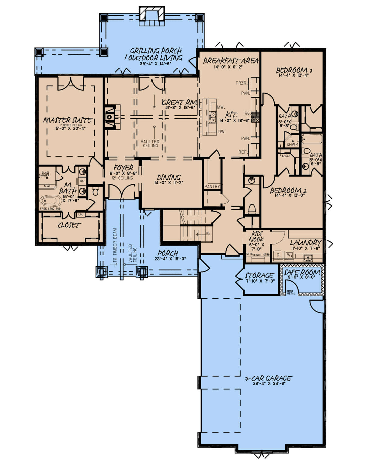 Main Floor for House Plan #8318-00178