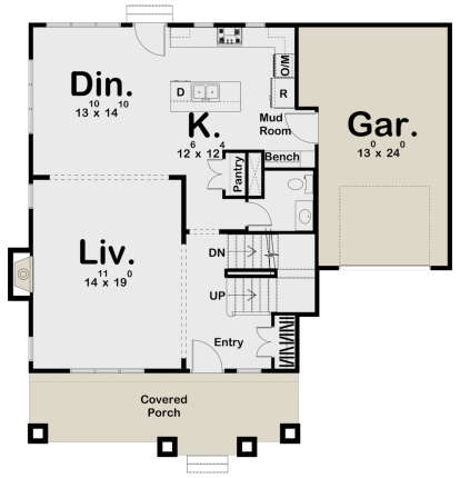 Main Floor for House Plan #963-00463