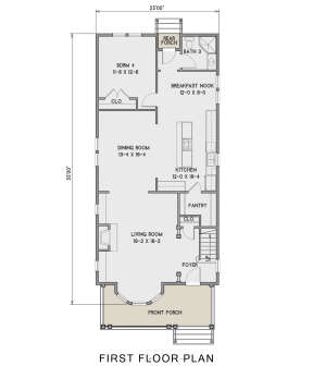 Main Floor for House Plan #4351-00014