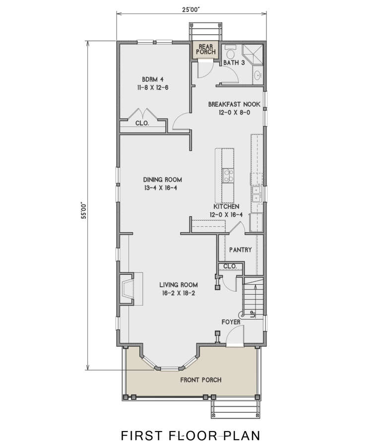 House Plan House Plan #24988 Drawing 1