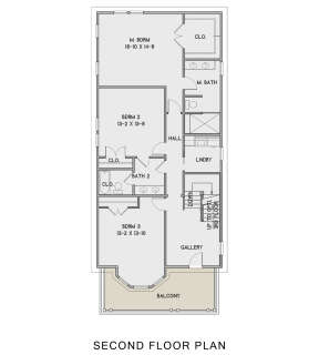 Second Floor for House Plan #4351-00014