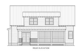 Modern Farmhouse House Plan #4351-00016 Elevation Photo