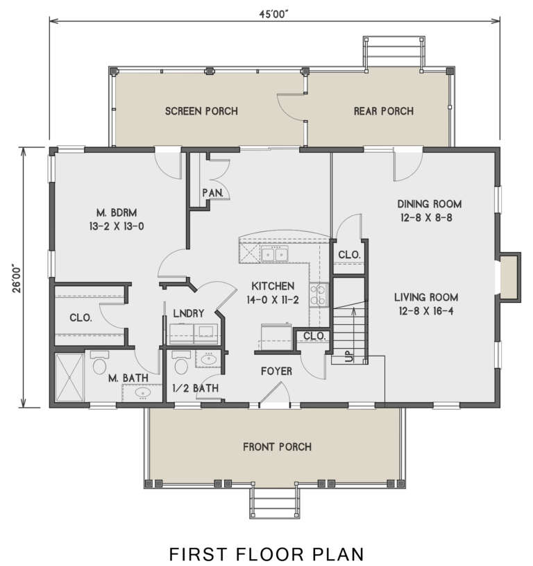 House Plan House Plan #24990 Drawing 1
