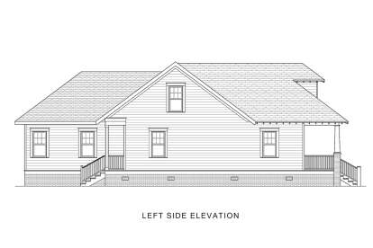 Craftsman House Plan #4351-00017 Elevation Photo