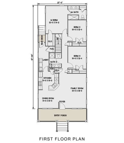 Main Floor for House Plan #4351-00017