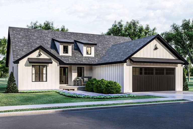 House Plan House Plan #24992 Front Elevation 