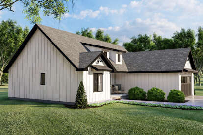 Modern Farmhouse House Plan #963-00464 Elevation Photo