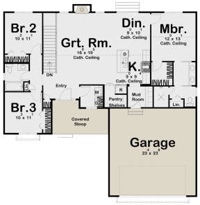 Main Floor for House Plan #963-00464
