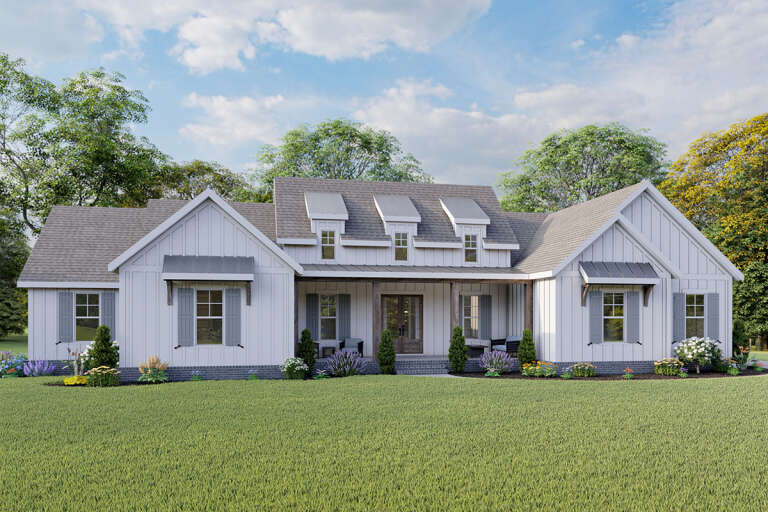 House Plan House Plan #24993 Front Elevation 