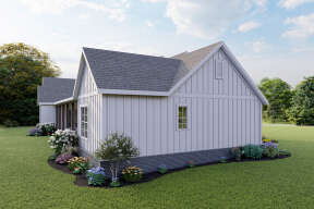 Modern Farmhouse House Plan #009-00296 Elevation Photo