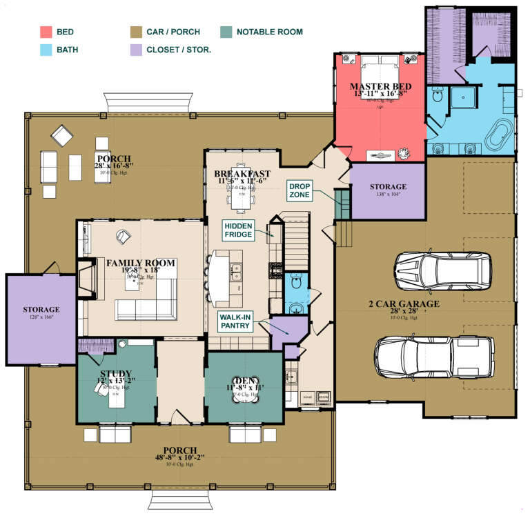 House Plan House Plan #24995 Drawing 1