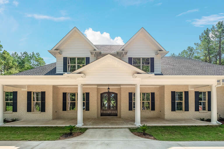 House Plan House Plan #24996 Front Elevation 