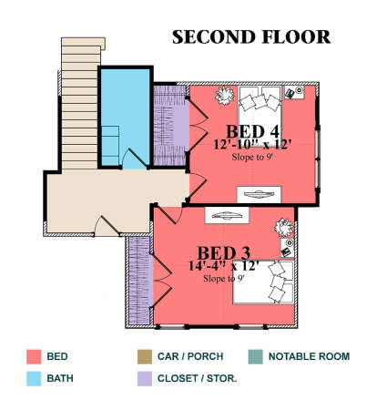 House Plan House Plan #24997 Drawing 2