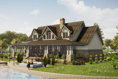 Craftsman House Plan #1070-00294 Elevation Photo