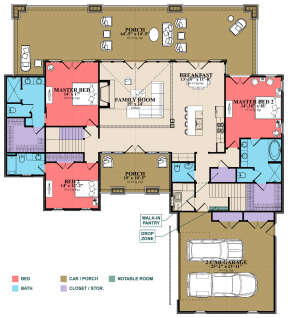 Main Floor for House Plan #1070-00294
