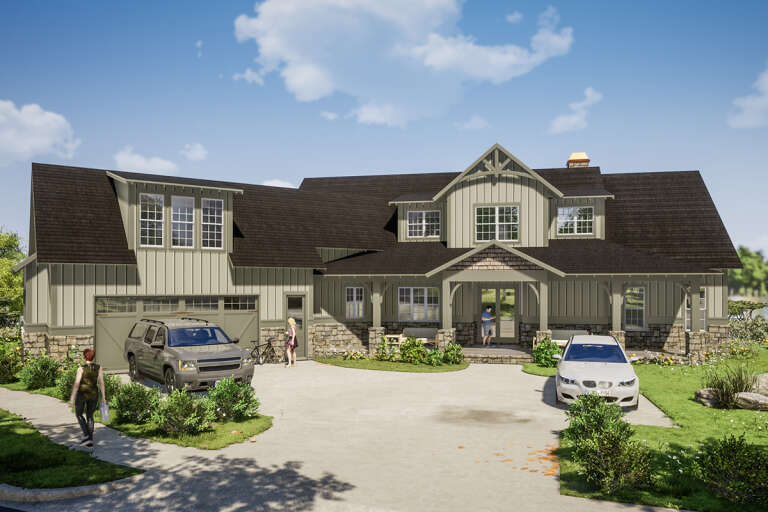 House Plan House Plan #24999 Front Elevation 