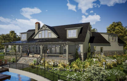 Farmhouse House Plan #1070-00295 Elevation Photo