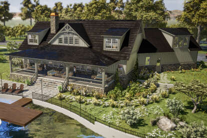 Farmhouse House Plan #1070-00295 Elevation Photo
