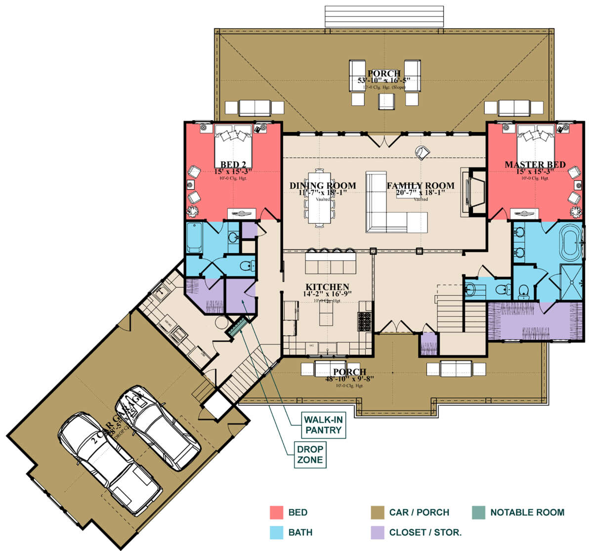 Main Floor for House Plan #1070-00295